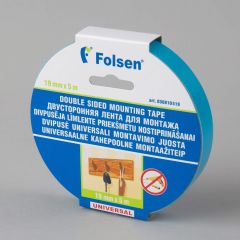 Double-sided PE Mounting tape 19mmx5m, thicness 1,1mm