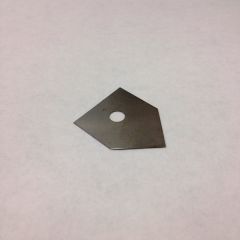 Metal film cutter for food wrap dispenser